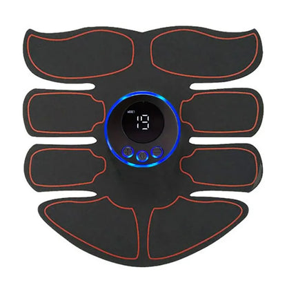 EMS Abdominal Muscle Stimulator Fitness ABS Arm Training Patches Muscle Exercise Instrument USB Charging Home Men