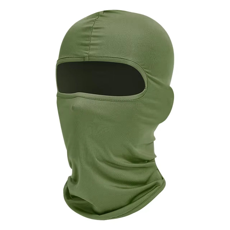 Men Tactical Balaclava Face Mask Summer Sun Protection Bandana Cooling Neck Gaiter Hiking Scarves Motorcycle Cycling Helmet Hood