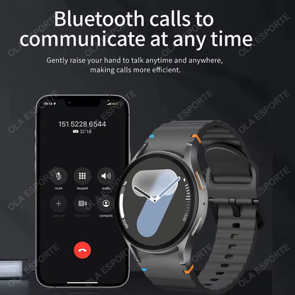 2025 for Samsung Smartwatch Galaxy Watch 7 Series GPS Tracking NFC Smart Watches Health Monitoring BT Call Smart Watch Men Women