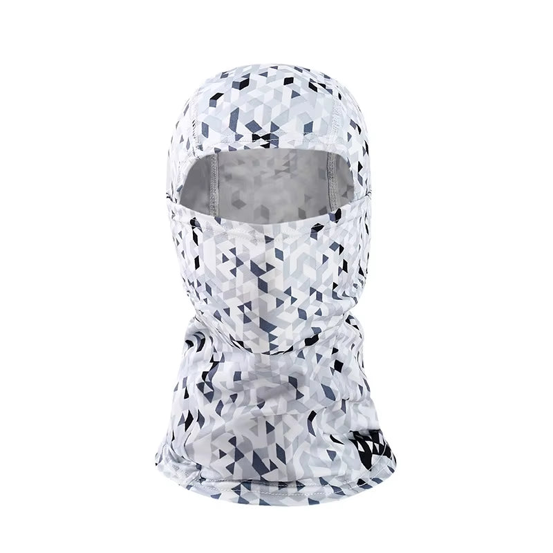 Men Tactical Balaclava Face Mask Summer Sun Protection Bandana Cooling Neck Gaiter Hiking Scarves Motorcycle Cycling Helmet Hood